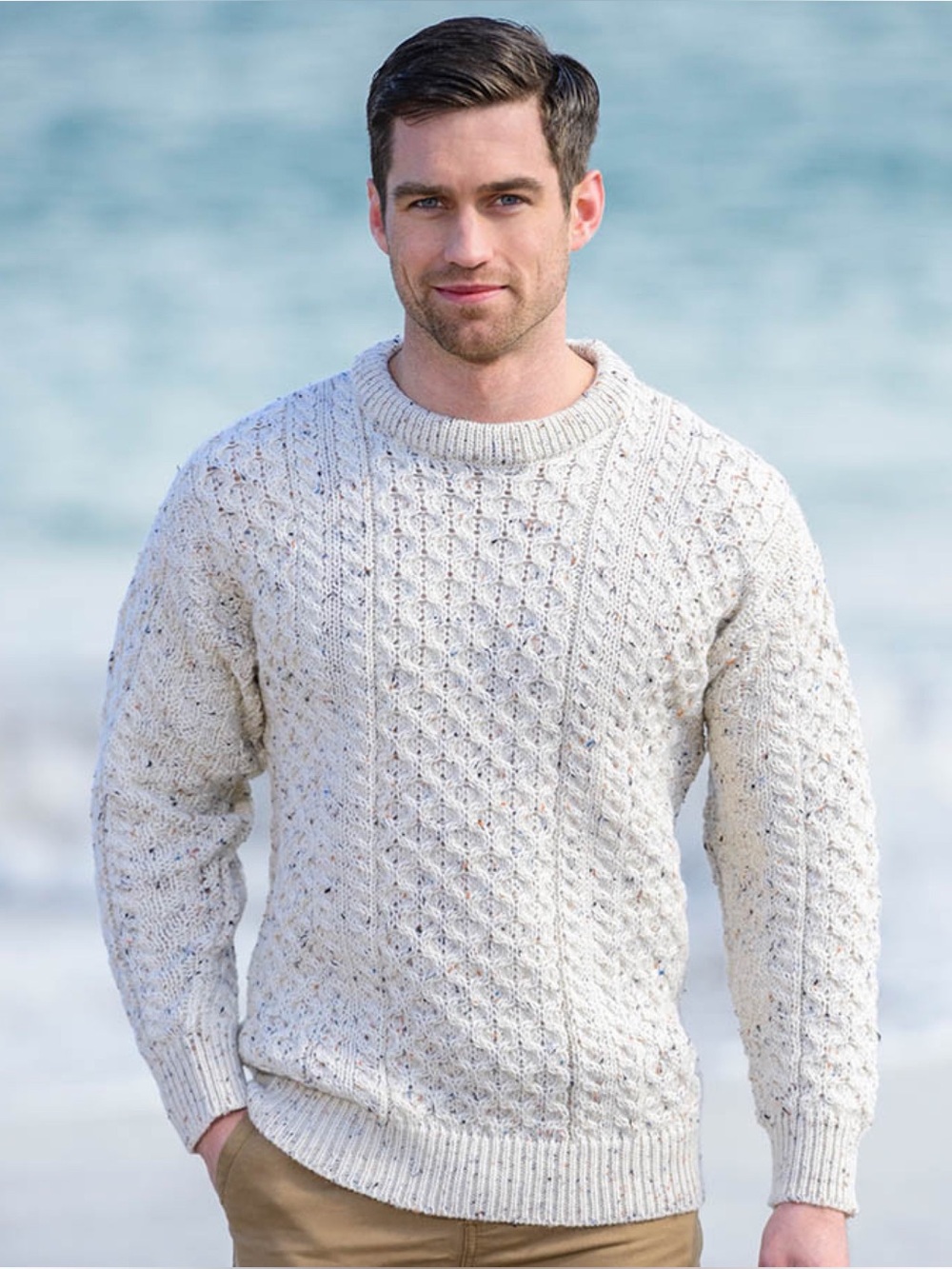 Aran Sweater Market Traditional Aran Wool Sweater